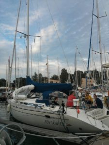 Ankunft in Stockholm und Gespräche mit der Vorcrew